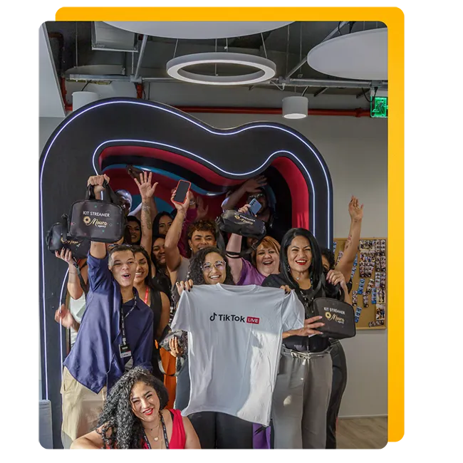 photo of Moura Agency at tiktok office in sao paulo